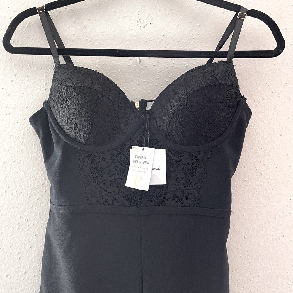 Black Lace Pantsuit